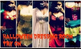 Halloween Dressing Room Try On { Halloween Costume Ideas For Curvy Girls }