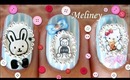 Cameo Nails - Portrait baby shower Animal nail designs Fimo Sticker & Stamping Nail Art S10