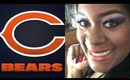 NFL Chicago Bears Makeup Look
