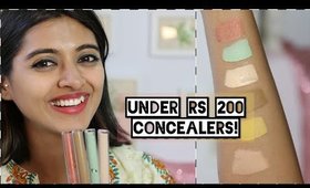 Under Rs 200 Concealers - NY Bae Liquid Concealers Review | Budget Beauty # SuperWowStyle Prachi