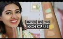 Under Rs 200 Concealers - NY Bae Liquid Concealers Review | Budget Beauty # SuperWowStyle Prachi