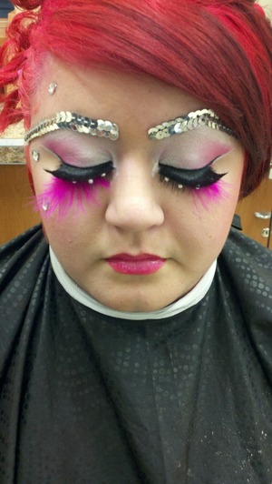 My first makeup competition. First place :) 