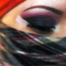 Hot Pink and Black Arabic Style Makeup