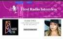 My First Radio Interview LIVE!