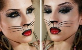 Passo a Passo - Sexy Cat para Carnaval (Sexy Cat Makeup Tutorial)