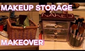 Makeup Storage Makeover!