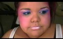 Official Rihanna S&M Music Video | Make-up Tutorial # 1 (Pink & Blue) *Reuploaded*