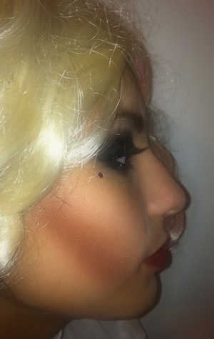 Gaga "Bad Romance" inspired makeup! 