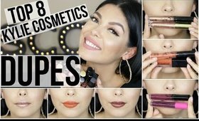 TOP KYLIE COSMETICS DUPES | TRY ON | SCCASTANEDA