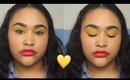 Yellow Eyeshadow Makeup Tutorial (Spring is Here!) | Lyiah xo