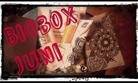 ☼ Biobox Beauty&Care im Juni - unboxing ☼