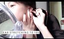 Ear Stretching To 10G • MichelleA