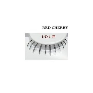 Red Cherry False Eyelashes #104