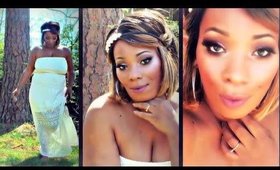 Bohemian bride Spring Look  Makeup tutorial and more