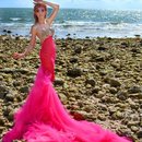 Pink Mermaid Photo Shoot