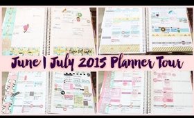 June July 2015 Planner Tour | Grace Go