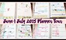 June July 2015 Planner Tour | Grace Go