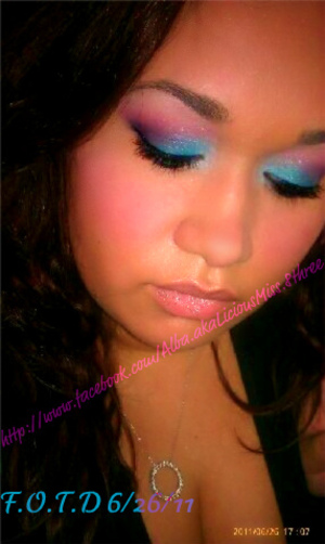 look I did for easter inspired by easter eggs of course :D