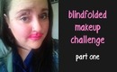 Blindfolded Makeup Challenge: Part One | Featuring Gemma! ☆