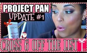 CROSS OFF 6 THE CHRISTMAS LIST Update #1 | PROJECT PAN 2016 || MelissaQ