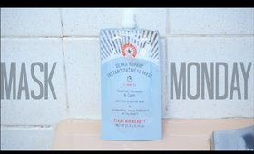 First Aid Beauty Ultra Repair Instant Oatmeal Mask Review | Mask Monday