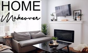 HOME MAKEOVER | Apartment Tour, Decor & Organization