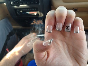 Coco Chanel nails