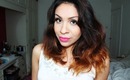 Get Ready With Me - DRAMATIC Lashes and HOT PINK Lips