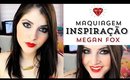 MEGAN FOX Maquiagem Inspirada | Sehziinha