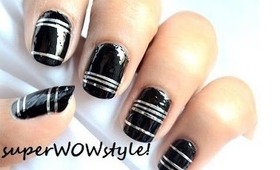 Striping Tape Nail Art Tutorial