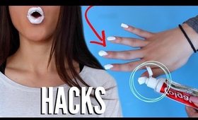 10 LIFE HACKS for TOOTHPASTE You SHOULD KNOW !!