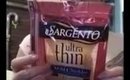 Sargento Ultra Thin Cheeses Vox Box Unboxing- Influenster