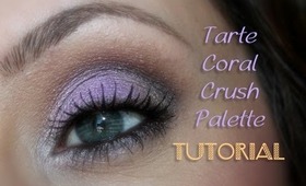 TARTE Coral Crush Amazonian Clay Eye & Cheek Palette Tutorial