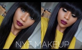 NEW YEAR'S EVE MAKEUP (TALK THROUGH) | COLLAB WITH SISIYEMMIE | THATIGBOCHICK