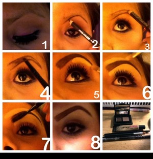 This is what I do,I always get complements and I thought I should show some of you,step by step how I do my eyebrows 