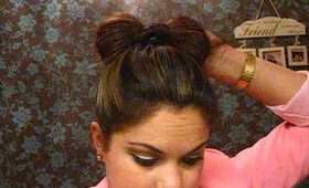 bow hair tutourial