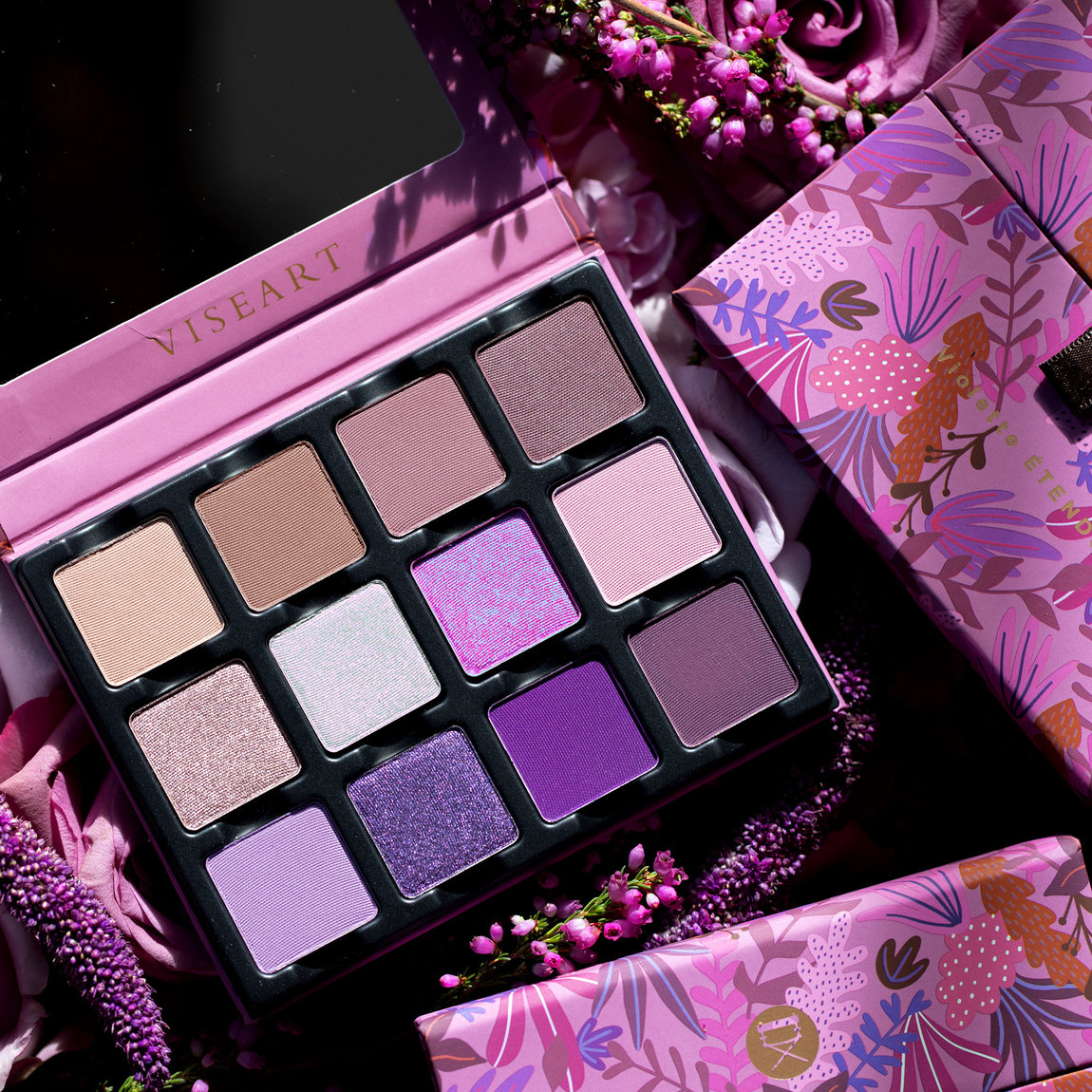 【新品】viseart パレット PETITS FOURS - VIOLETTA - EYESHADOW - PRO LUXE COSMETICS