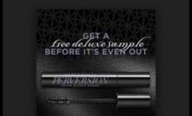 PERVERSION MASCARA , NEW FROM URBAN DECAY (DEMO)