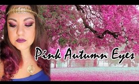 Pink Glitter Autumn Gypsy Makeup -  Maquillaje de otoño rosa con Brillo