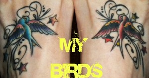 my tattoos on my feet :) <3