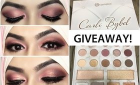 GIVEAWAY + Swatches + Tutorial + First Impression Carlibybel Deluxe Edition Palette