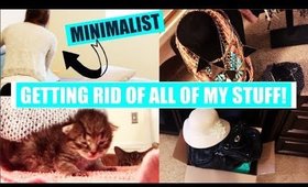 WATCH ME GET RID OF STUFF [MINIMALISM]