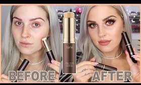 First Impression Review! 💜✨ TARTE STICK FOUNDATION