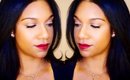 Get Ready With Me: Fall Makeup Tutorial - Nude &  Dark Lips