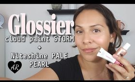 Glossier | Storm Cloud Paint + Pale Pearl Niteshine|🌟