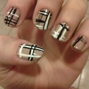 My Plaid nails