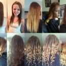 Ombre hair by Christy Farabaugh before and after  