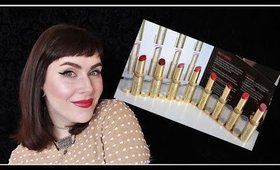 LIP SWATCHES! Max Factor LipFinity Longlasting LipSticks | LetzMakeup