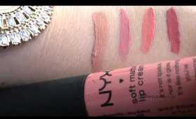 NYX Soft Matte Lip Cream Review + Swatches