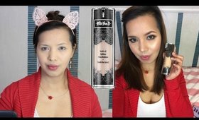 ♡ Kat Von D Lock-it Tattoo Foundation Review & Demo | CaydaaMakeup ☮